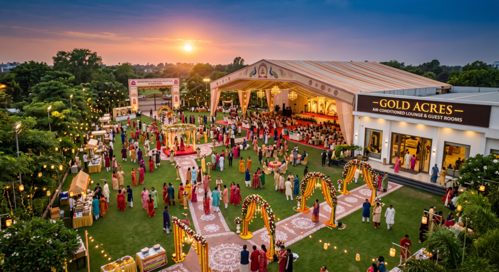 Booking P.C. Chandra Garden from Abroad: A Complete Guide for NRI Weddings in Kolkata gemini gold arec